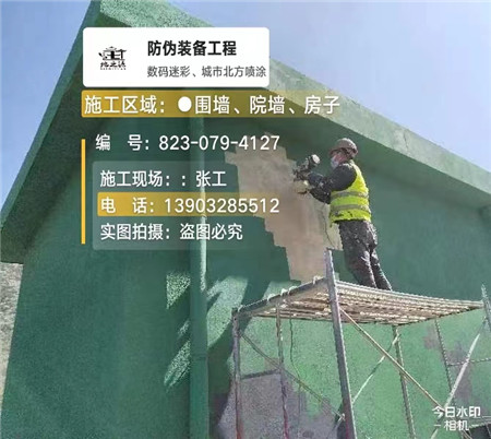 海西设备迷彩喷涂,迷彩漆施工